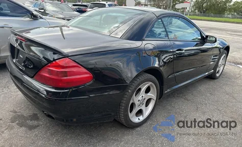 2004 Mercedes-Benz Sl 500 z USA, uszkodzony, nr VIN WDBSK75F54F070815